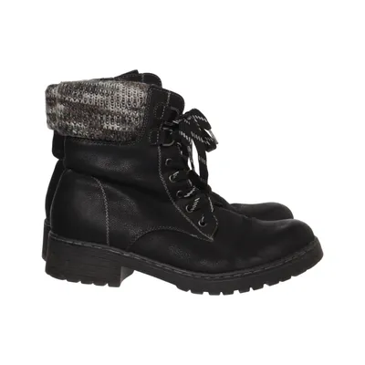 Laced boots (Black, Gray) from Clara Barson