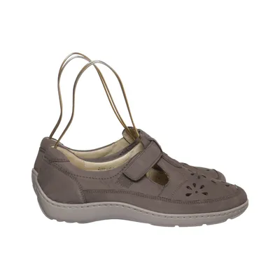 Schoenen (Grijs) van Waldläufer Leer