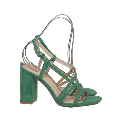 Sandales à talons hauts (Vert) de Day-Vine Cuir