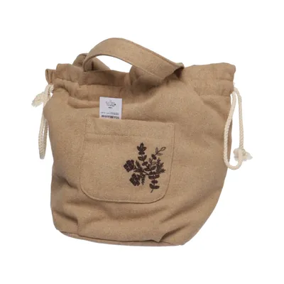 Handbag (Beige) from Samansa Mos2 Polyester