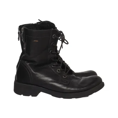 Laced boots (Black) from Bama Leather
