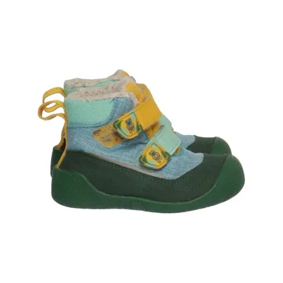 Ankle boots (Green, Blue, Yellow) from Affenzahn Polyurethane