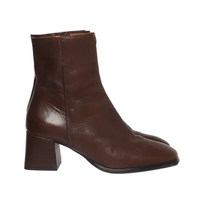 Bottes à talons (Marron) de Maripe Cuir