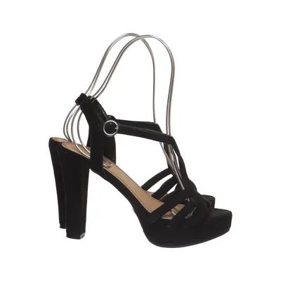 High heel sandals (Black) from Marypaz