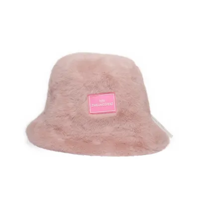 Buckethatt (Rosa) från Zwillingsherz Polyester