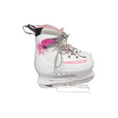 Patins à glace (Blanc, Rose) de Raptor