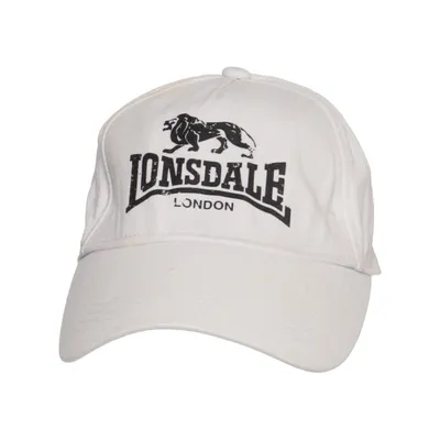 Baseballkeps (Vit) från Lonsdale Bomull
