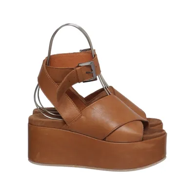 Wedges (Brown) from Shoe Biz Copenhagen