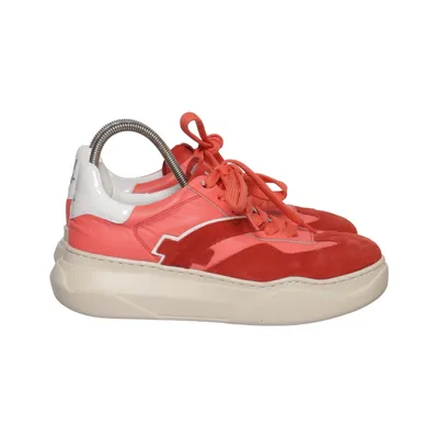Sneakers (Roze, Rood, Wit) van GIO Leer