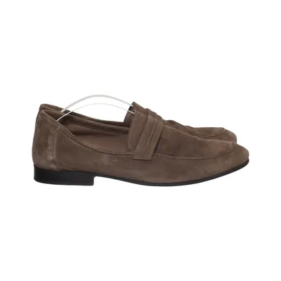 Loafers (Gray, Brown) from Lab Pal Zileri Leather, Suede