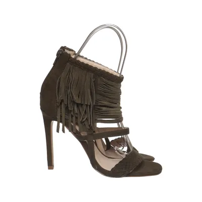 Højhælede sandaler (Grøn) fra River Island