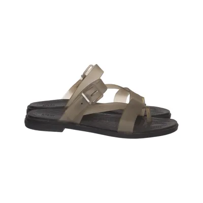 Teenslippers (Zwart, Beige) van Crocs