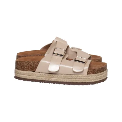 Mules (Beige) de Verde Faux cuir