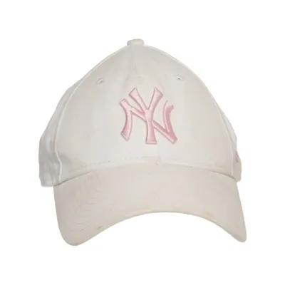 Honkbalpet (Wit, Roze) van New Era Katoen