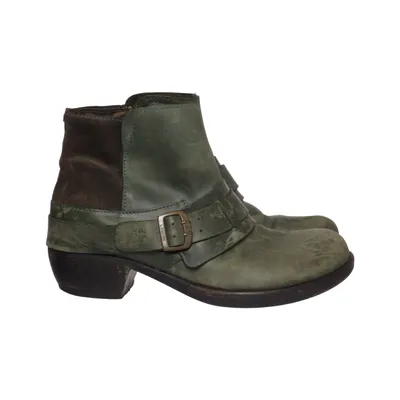Bottes à talons (Vert) de Fly London