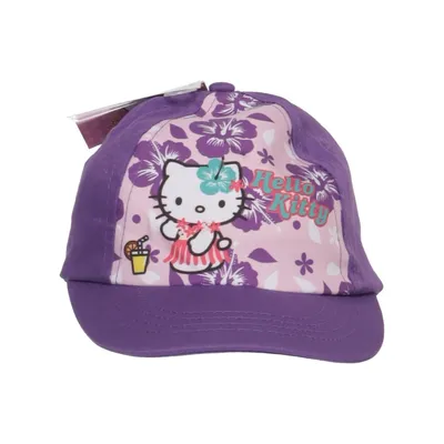 Baseballkeps (Lila, Rosa, Flerfärgad) från Hello Kitty Bomull