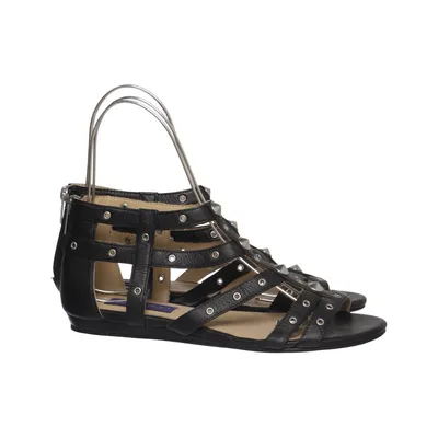 Gladiator sandals (Black) from Jimmy Choo for H&M Leather