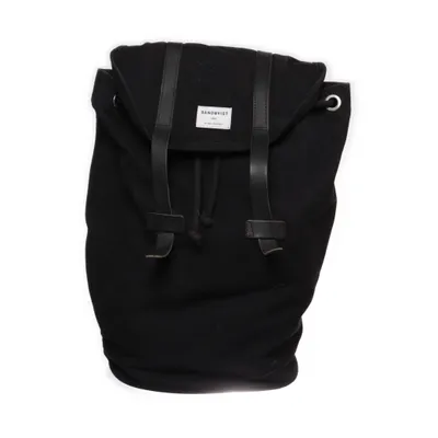 Sac à dos (Noir) de Sandqvist Cuir, Coton biologique, Polyester, Viscose