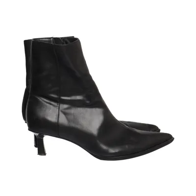 Heeled boots (Black) from Zara