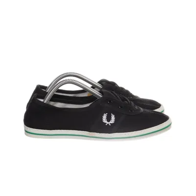 Canvas sko (Sort) fra Fred Perry