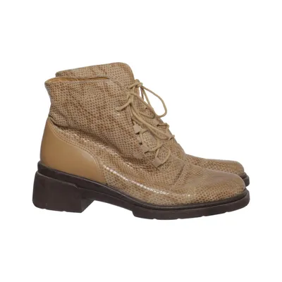 Bottes à lacets (Beige, Marron) de Rohde