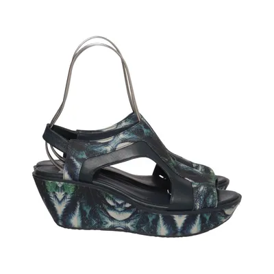 Wedges (Blue, Multicolored) from Camper Leather