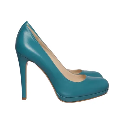 Pumps (Blue) from Evita Leather