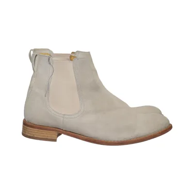 Bottines Chelsea (Beige) de Goldmud Cuir