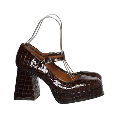 Escarpins (Marron) de Kiwi Cuir