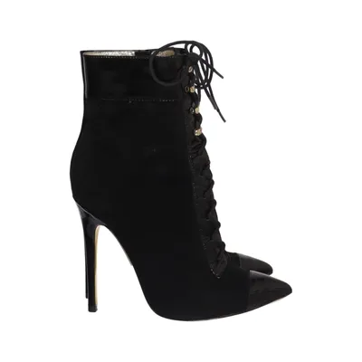 Laarzen met hak (Zwart) van Versace for H&M Leer