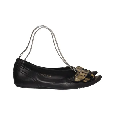 Ballerines (Noir, Or) de Pedro García