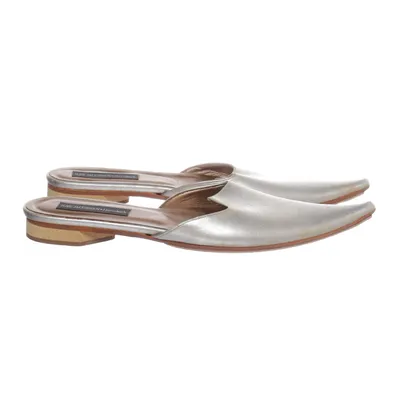 Mules (Silver) from Ilse Jacobsen Hornbæk Leather