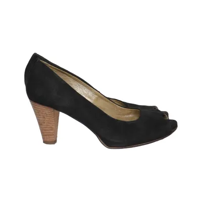 Pumps (Black) from Progetto Leather