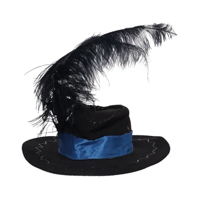 Maskeradtillbehör (Svart, Blå)