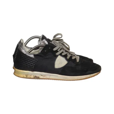 Baskets (Noir, Gris, Argent) de Philippe Model