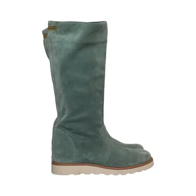 Stiefel (Grün) von Ilse Jacobsen Hornbæk Leder, Wildleder