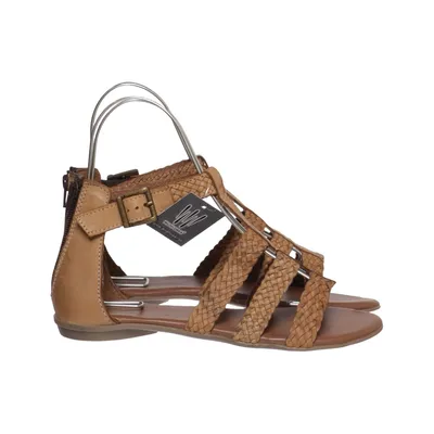 Sandales gladiateur (Marron) de Wildflower Cuir