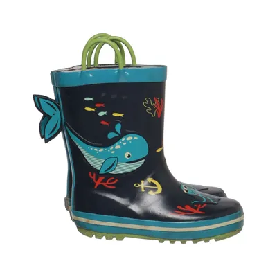 Rubber boots (Blue, Multicolored) from Walk