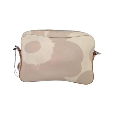 Axelremsväska (Beige) från Marimekko Bomull, Skinn