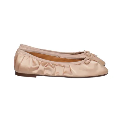 Ballerina's (Beige) van Les Souliers Sézane Leer