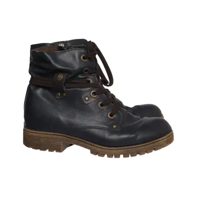 Laced boots (Blue) from Footflexx