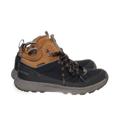 Hiking boots (mid protect men shoe blue brown) from Decathlon