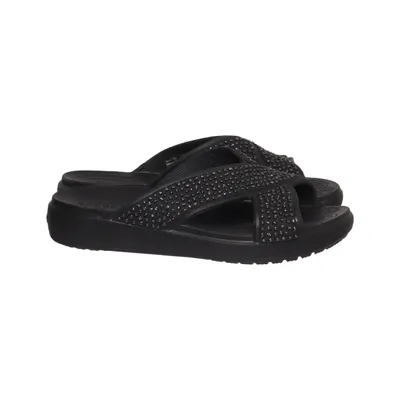 Slip-ins (Brooklyn Strappy Low Wedge) van Crocs Polyurethaan