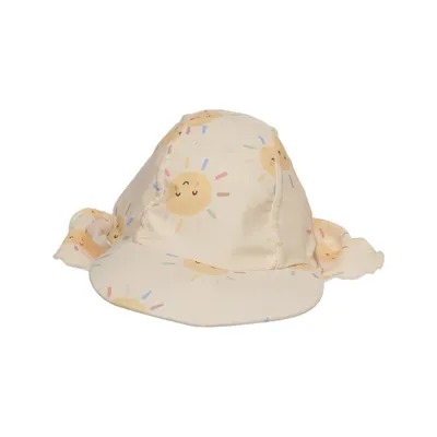 UV cap (Beige, Multicolored) from Lindex Elastane, Polyester