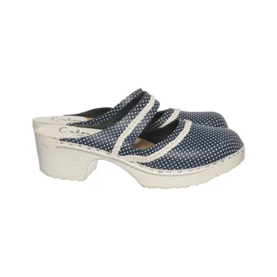 Sabots (Bleu, Blanc) de Calou