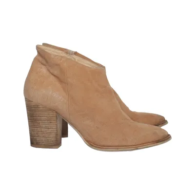 Bottes à talons (Beige) de Zinda