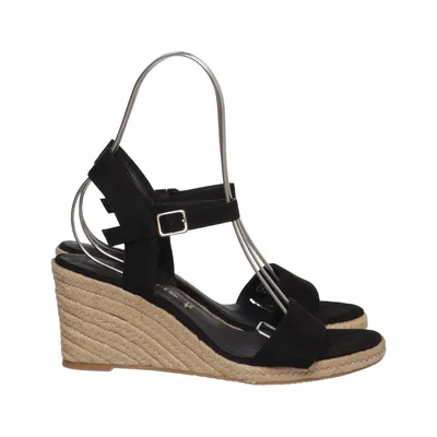 Wedges (Black) from Tamaris Leather