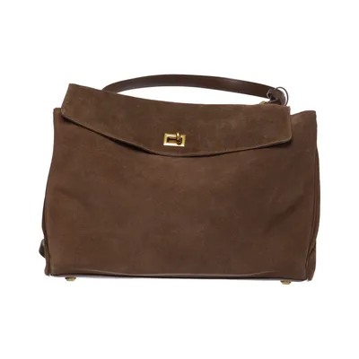 Shoulder-bag (Brown) from Prodotto Artigianale Leather
