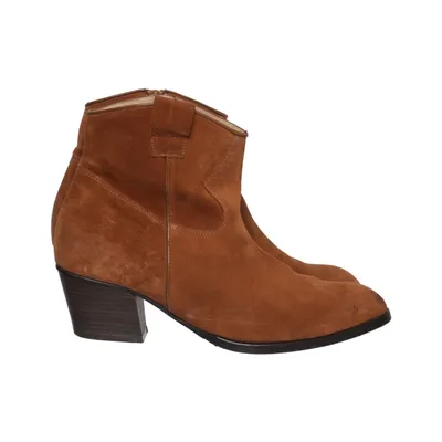 Laarzen met hak (Bruin) van La Shoe Leer