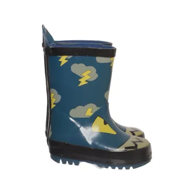 Rubber boots (Blue, Multicolored) from DinSko